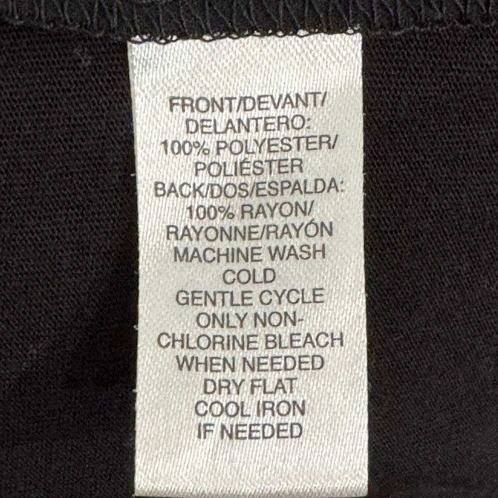 LOFT Black Cap Sleeve Relaxed Blouse - Picture 6 of 7
